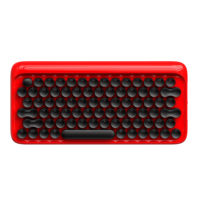 LOFREE Беспроводная механическая Bluetooth клавиатура с круглыми клавишами и подсветкой