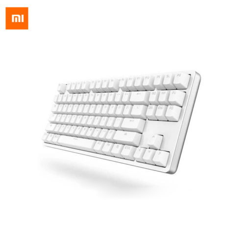Механическая белая клавиатура Xiaomi yuemi с подсветкой