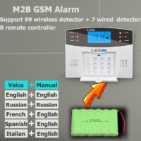 Earykong беспроводная охранная GSM сигнализация 433 мГц с дистанционным пультом управления