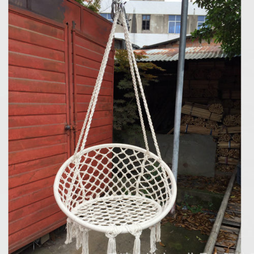 Подвесной круглый гамак-кресло качели