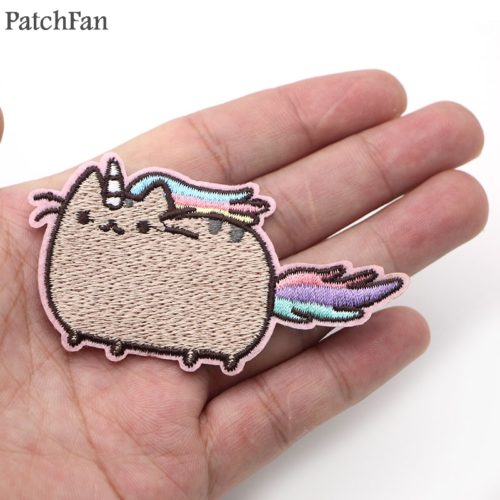 Нашивка патч на одежду Пушин Кэт (Pusheen cat)
