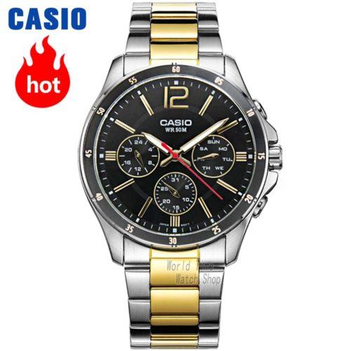 CASIO WR 50M Часы наручные мужские водонепроницаемые кварцевые
