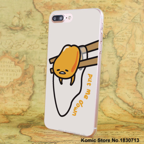 Чехол на айфон iPhone с Ленивым желтком Gudetama