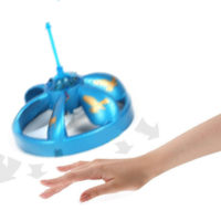 Игрушка светящаяся музыкальная юла летающая тарелка НЛО