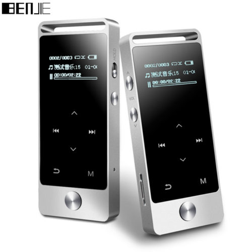BENJIE S5 HiFi MP3 Металлический музыкальный плеер с сенсорным экраном, радио, электронной книгой