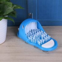 Массажные тапочки с щетками для мытья ног в ванной комнате/душе