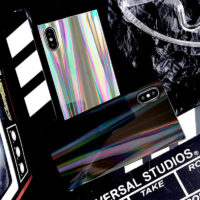 Голографический сияющий красочный чехол для iPhone