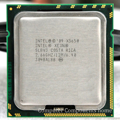 Intel Xeon X5650 Процессор (LGA1366, 6 ядер, 12 потоков, 2.66Гц, 12Мб L3)