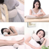 Xiaomi Multi-function U-shaped Massage Neck Pillow дорожная подушка с наполнителем из латекса