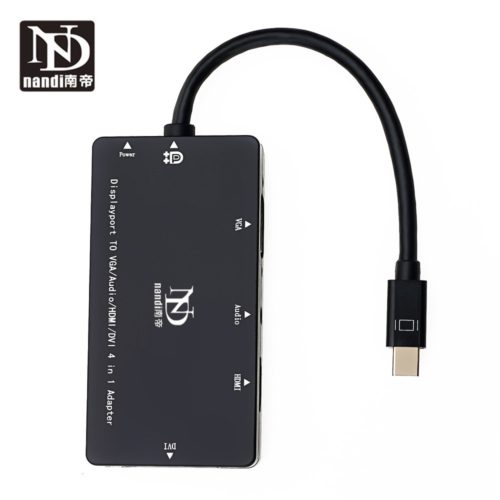 Универсальный переходник (Mini DP —> HDMI/DVI/VGA/audio3.5)