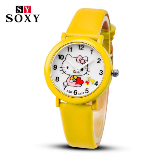 Детские наручные часы для девочек с Hello Kitty