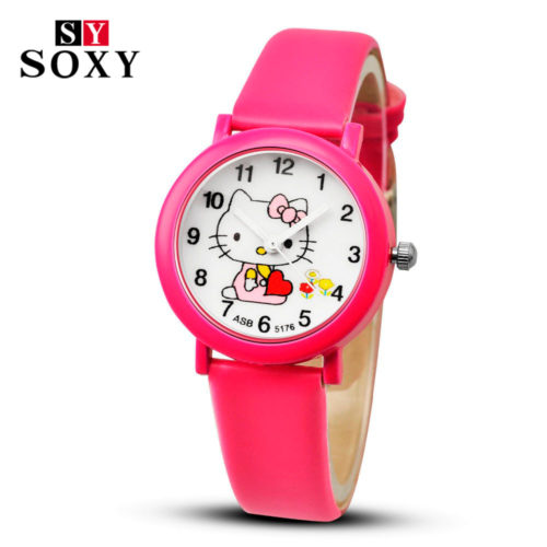 Детские наручные часы для девочек с Hello Kitty