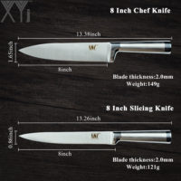 XYj набор из 6 ножей из нержавеющей стали