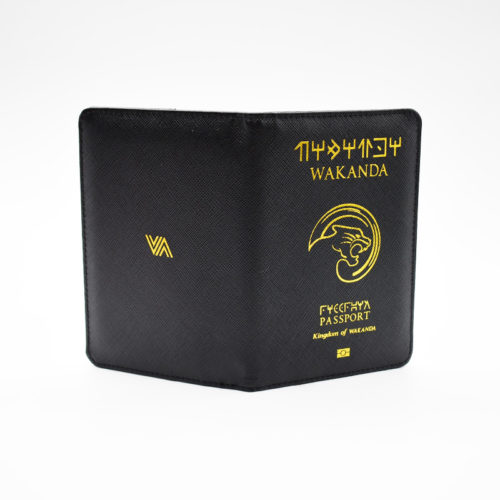 Обложка на паспорт с символикой Ваканды (Wakanda)