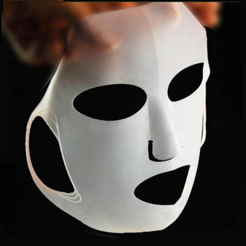 Силиконовая многоразовая фиксирующая маска для лица