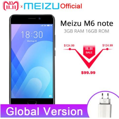 Смартфон Meizu M6 Note 3/16 Гб 4000 мАч