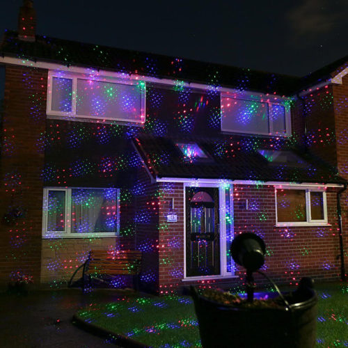 RGB Водонепроницаемый лазерный проектор для украшения дома