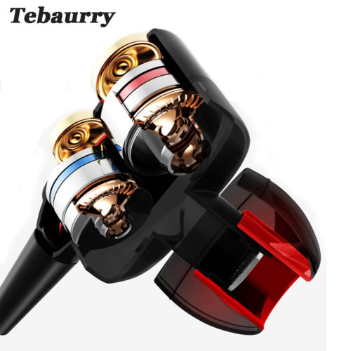 Tebaurry R8 проводные наушники вкладыши для телефона с сабвуфером и микрофоном
