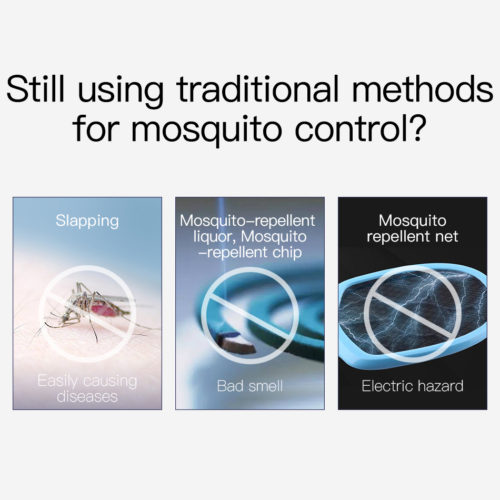 Baseus USB Light Mosquito control светодиодная электрическая тихая УФ лампа ловушка комаров