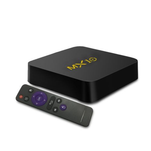 MX10 медиаплеер смарт тв-приставка к телевизору Smart TV BOX Android 8.1 4K USB 3.0 HDR