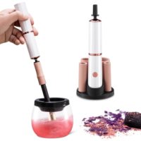 Автоматический электрический прибор для очищения и сушки кистей для макияжа