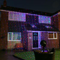 RGB Водонепроницаемый лазерный проектор для украшения дома