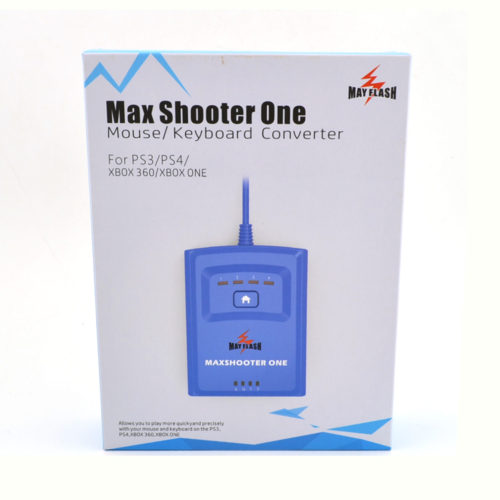 Max Shooter ONE – конвертер для подключения клавиатуры и мыши к приставкам PlayStation 3/4 и XBox 360/One/One S