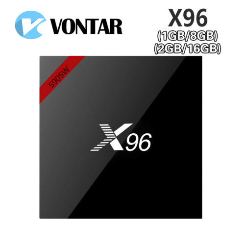 VONTAR X96W Smart tv box android 7.1 Amlogic S905W Беспроводной медиаплеер смарт тв-приставка к телевизору + клавиатура, пульт или геймпад
