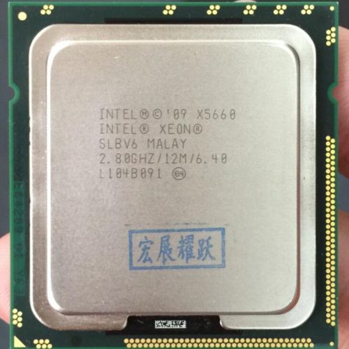 Процессор Intel Xeon X5660 12 МБ LGA1366 2.8 ГГц