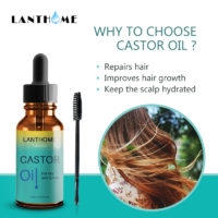 Lanthome Castor Oil касторовое масло для волос, бровей, ресниц