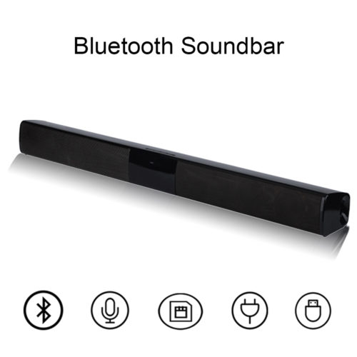 Беспроводная Bluetooth колонка саундбар динамик акустика звуковая панель для телевизора, проектора, компьютера