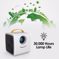 Excelvan Q2 мини-проектор 700 люмен для детей
