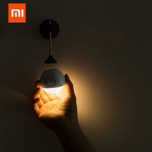 Умный ночник зарядка Xiaomi Mijia Sothing Night Light со съемным световым элементом, датчиком движения