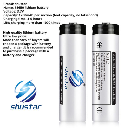 Shustar Светодиодный аккумуляторный налобный водонепроницаемый фонарик с зумом 3800/6000 люменов