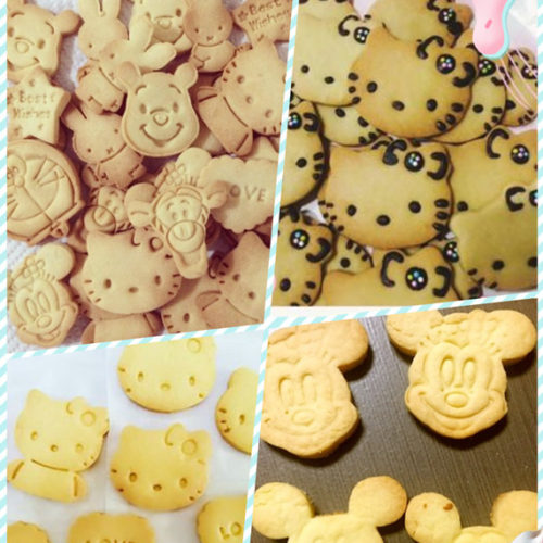 Форма вырубка для печенья Hello Kitty, Микки Маус