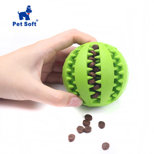 Дентальный мяч для чистки зубов собак