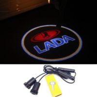 Светодиодный проектор логотипа Лада на двери автомобиля