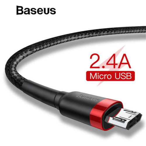 Реверсивный кабель microUSB от Baseus 0.5/1/2 м