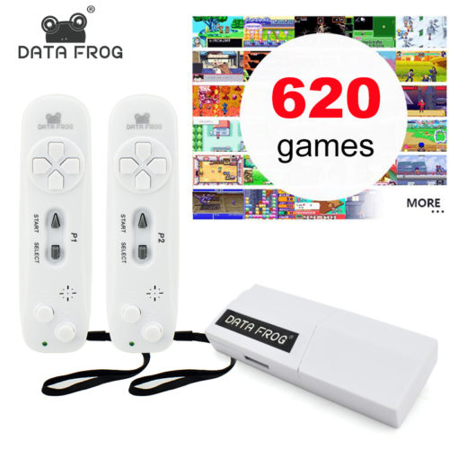 Data Frog игровая консоль 8 бит на 620 игр с двумя джойстиками