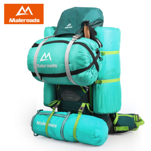Maleroads Походный туристический водонепроницаемый рюкзак на 70 л для пешего туризма