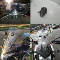 Дефлектор ветрового стекла на мотоцикл