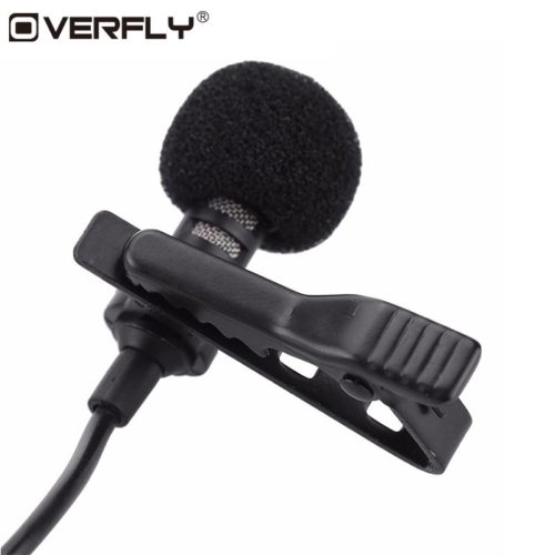 Overfly Всенаправленный проводной микрофон с зажимом