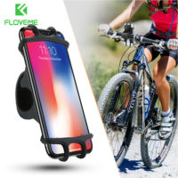 FLOVEME велосипедный универсальный резиновый держатель телефона (4-5,5″)