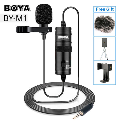BOYA BY M1 Петличный всенаправленный конденсаторный микрофон