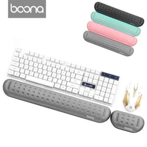 Boona Коврик для клавиатуры и мышки для поддержки запястья