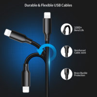 Lighting USB кабель от Raxfly для зарядки и передачи данных на iPhone/iPad