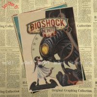 Крафтовые постеры Bioshock Infinite