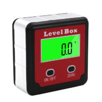 Цифровой электронный инклинометр (угломер) Level Box с магнитной основой