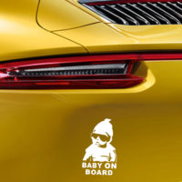 Наклейка на авто Baby on board (Ребенок в машине)