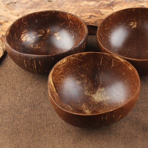 Чаша миска из натурального кокоса